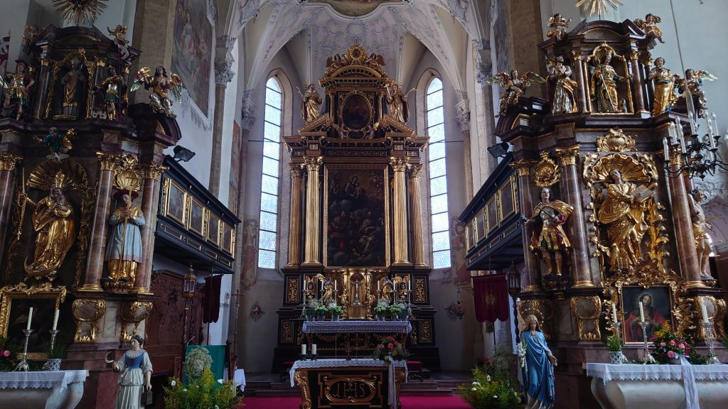 Kitzbühel, Altar der Kirche "Zum Heiligen Andreas"