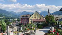 Kitzbühel, Blick vom Friedhof