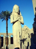 Pharao Ramses II. mit Tochter