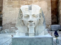 Ramses II. im Luxortempel
