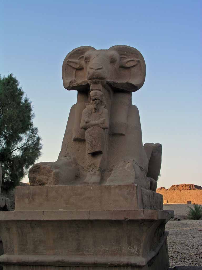 Luxor, im Karnak Tempel
