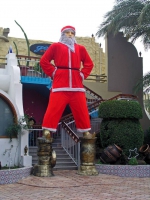 Hurghada, Hotel Aladdin Beach, Weihnachtsdekoration