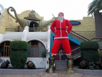 Hurghada, Hotel Aladdin Beach, Weihnachtsdekoration