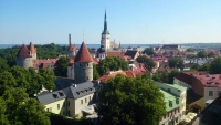 Tallinn, Blick über die Stadt