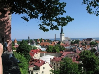 Tallinn, Blick über die Stadt