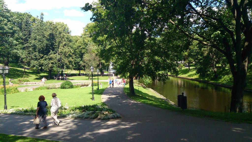 Riga, Park am Basteiberg