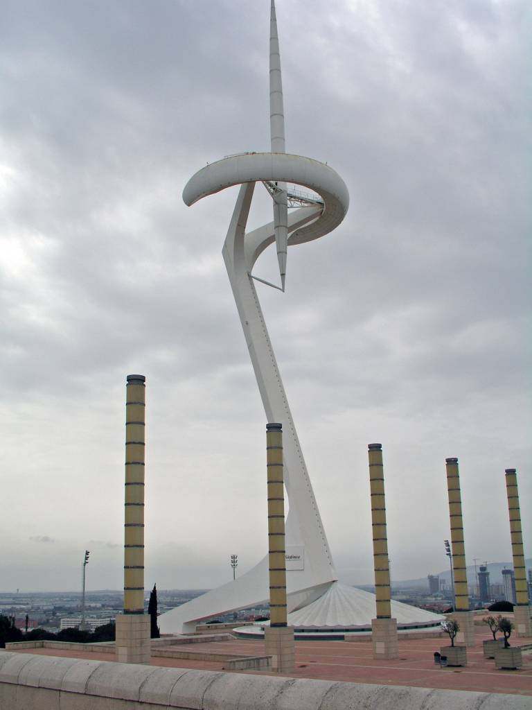 Barcelona, Torre de comunicacions de Montjuïc