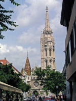 Blick auf die Matthiaskirche