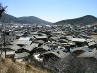 Shangri-La, Guishan Park, Blick auf Dêqên