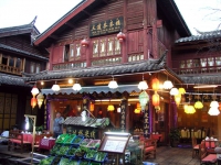 Lijiang, Altstadt, Restaurant