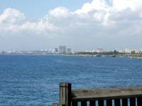 Blick auf Santo Domingo vom Aquarium aus