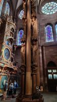 Straßburg, Kathedrale, Engelspfeiler und Astronomische Uhr
