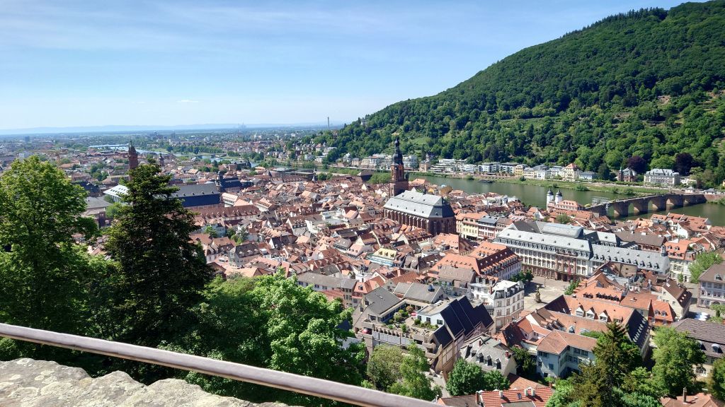 Heidelberg, Schloß und historische Altstadt