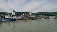 Boppard, Sicht vom Rhein aus