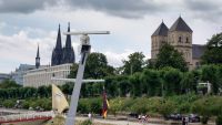 Köln, Ansicht vom Rhein