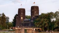 Remagen, die Reste der Brücke