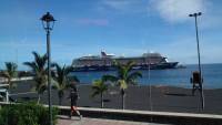 La Palma, Santa Cruz, die Mein Schiff 2 im Hafen