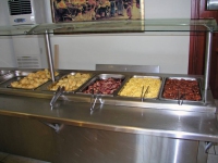 Gerakini, Hotel Glavas Inn, Frühstücksbuffet