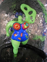 In der Nikki de Saint Phalle Grotte