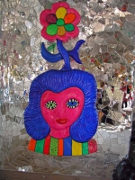 In der Nikki de Saint Phalle Grotte