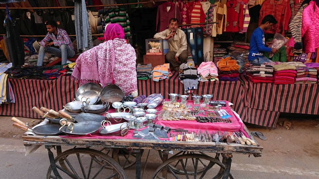 Pushkar, Marktstände