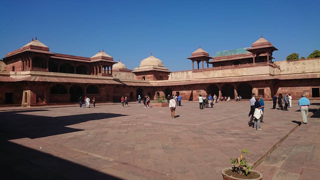 Fatehpur, alte Hauptstadt des Kaisers Akhbar