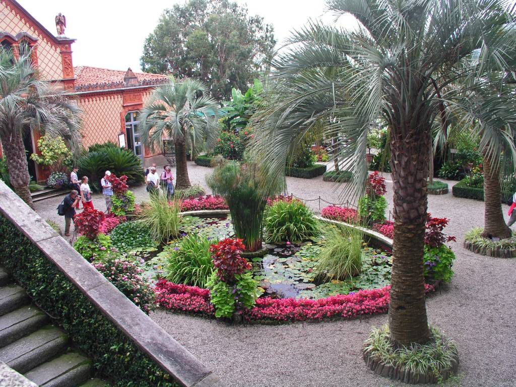Stresa, Isola Madre, Garten im Palazzo Madre