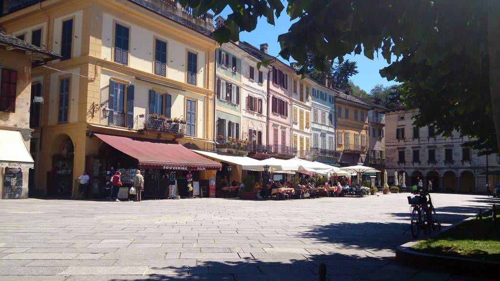 Orta San Giulio, Marktplatz