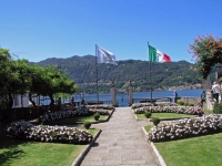 Orta San Giulio, Garten der  Stadtverwaltung