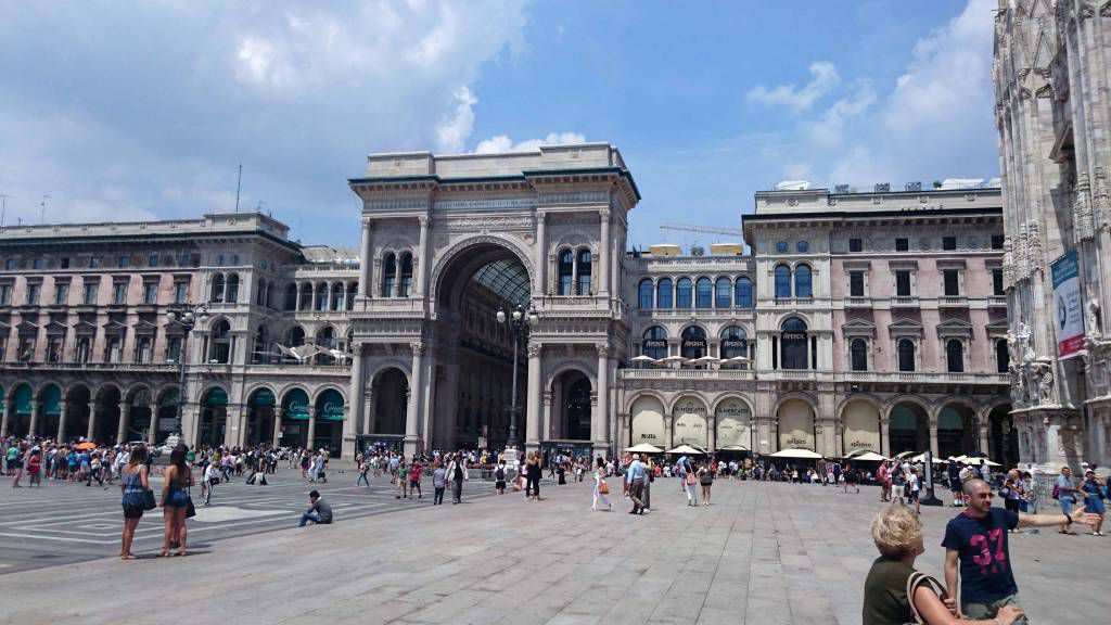 Mailand, Domplatz, Galleria Vittorio Emanuele II