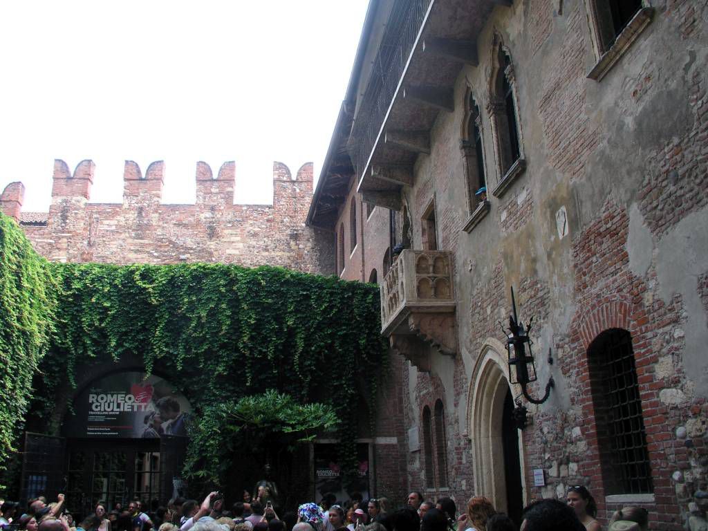 Verona, angeblich der "berühmte" Balkon