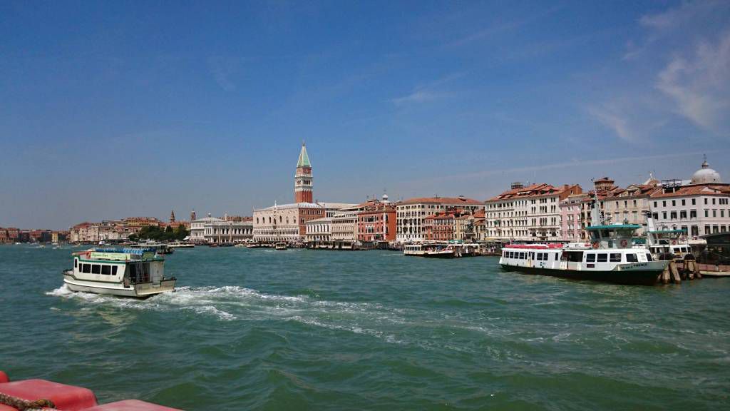 Venedig, Blick auf die Wasserfront