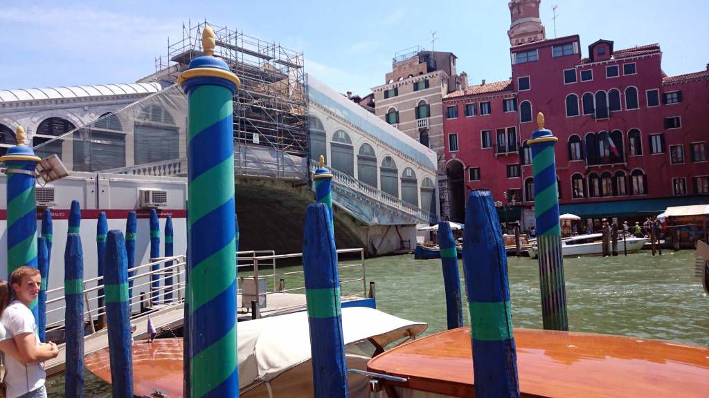Venedig, Canale Grande, Rialto Brücke
