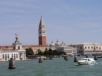 Venedig, Blick Richtung Dogenpalast und Markusplatz