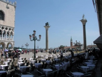 Venedig, Blick auf den Markusplatz und den Dogenpalast