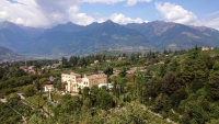 Meran, Schloss Trauttmansdorff mit botanischen Gärten