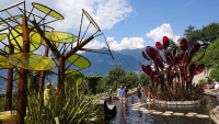 Meran, Schloss Trauttmansdorff mit botanischen Gärten