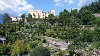 Meran, Schloss Trauttmansdorff mit botanischen Gärten