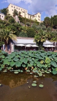 Meran, Schloss Trauttmansdorff mit botanischen Gärten