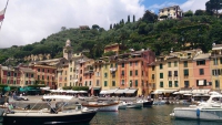 Portofino, Hafenpanorama