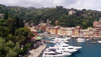 Portofino, Hafenpanorama