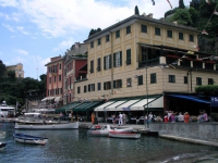 Portofino, am Hafen