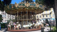 Nizza, Garten Albert I., Karussell