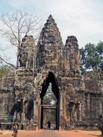 Siem Reap, Angkor Thom, Tonle Om Gate, Südtor