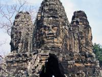Siem Reap, Angkor Thom, Tonle Om Gate, Südtor