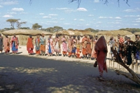 Amboseli Nationalpark, Masai Dorf