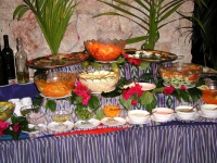 Salatbuffet im Bahari Beach Hotel