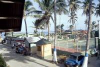 Kolumbien, San Andres, Hotel Decameron San Louis, Tennisplatz