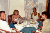 Kolumbien, San Andres, Hotel Decameron San Louis, im Panoramarestaurant