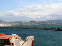 MSC Splendida, Blick auf Marseille